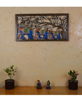 wooden painted wall panels